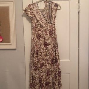 Maxi floral dress